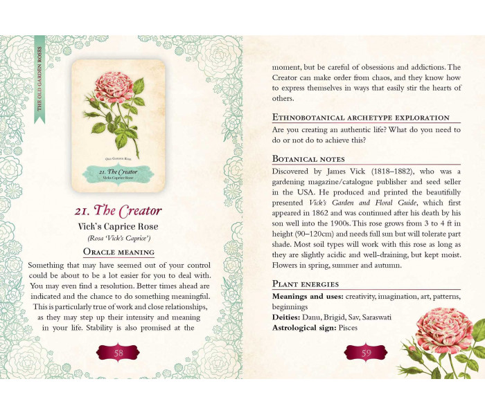 Оракул Роз - Oracle of The Roses. Rockpool Publishing