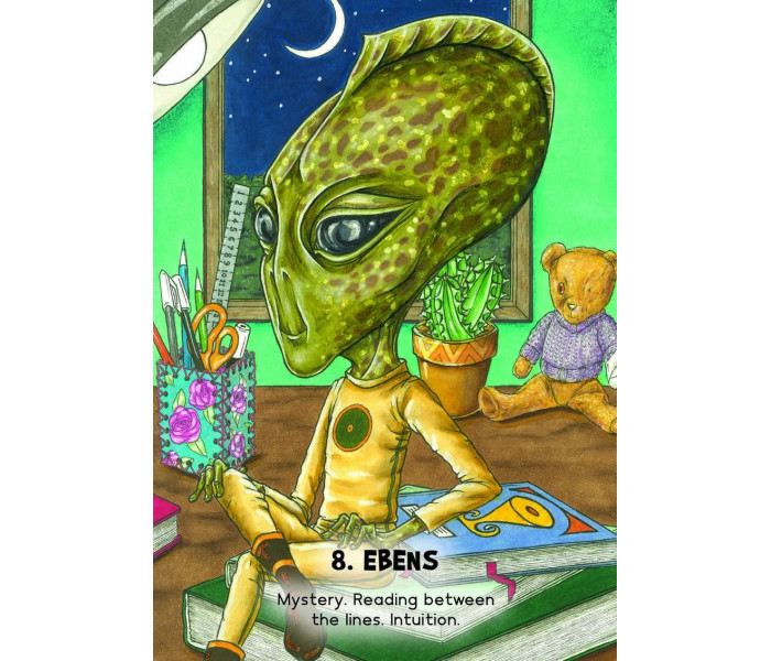 Мистический Марсианский Оракул - Mystic Martian Oracle. Rockpool Publishing