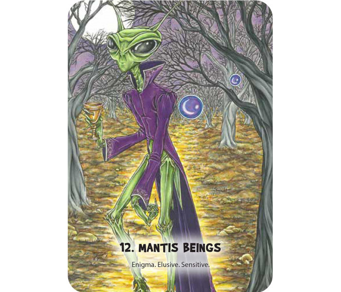 Мистический Марсианский Оракул - Mystic Martian Oracle. Rockpool Publishing