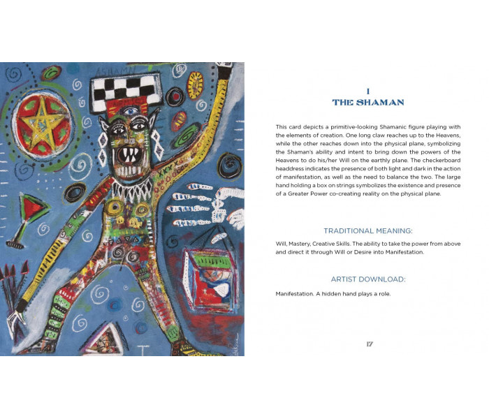 Аутсайдерское Искусство Таро - Outsider Art Tarot. Schiffer Publishing