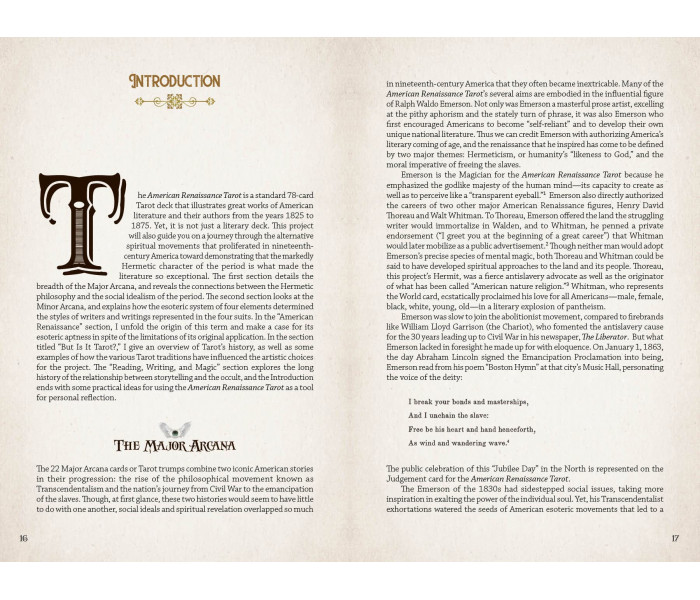 Таро Американского Возрождения - The American Renaissance Tarot. Schiffer Publishing