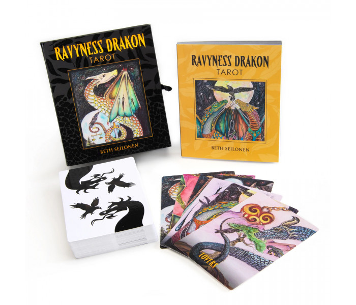 Таро Равинесса Дракона - Ravyness Drakon Tarot. Schiffer Publishing