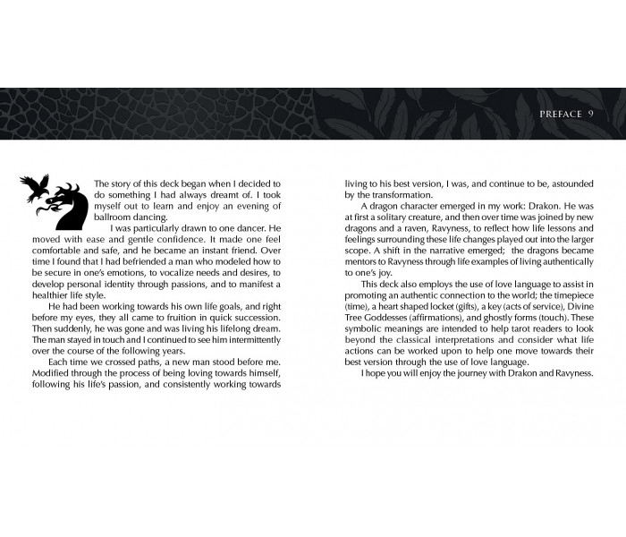 Таро Равинесса Дракона - Ravyness Drakon Tarot. Schiffer Publishing