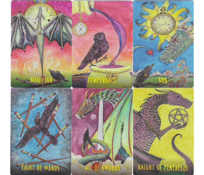 Таро Равинесса Дракона - Ravyness Drakon Tarot. Schiffer Publishing