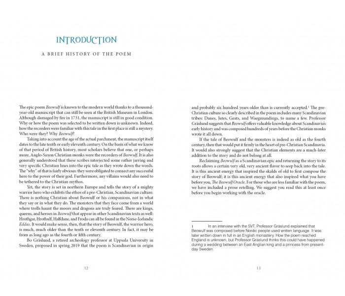 Оракул Беовульфа - The Beowulf Oracle. Schiffer Publishing