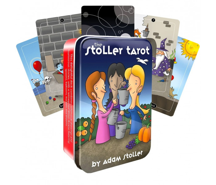 Таро Столлера в жестяной банке - The Stoller Tarot in a Tin. U.S. Games Systems
