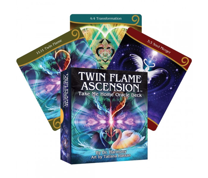 Оракул Вознесение Близнецового Пламени - Twin Flame Ascension Cards. U.S. Games Systems