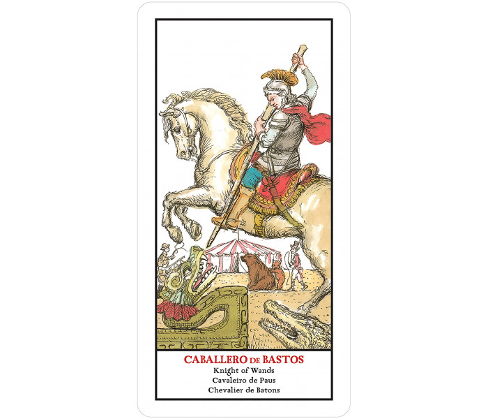 Неоколоніальне Таро Північної та Південної Америки - Tarot Neocolonial de las Americas Cards. U.S. Games Systems