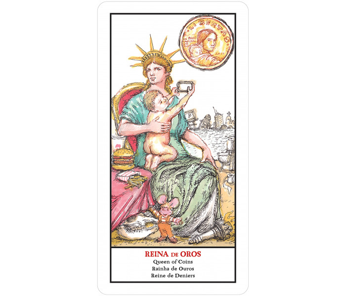 Неоколоніальне Таро Північної та Південної Америки - Tarot Neocolonial de las Americas Cards. U.S. Games Systems