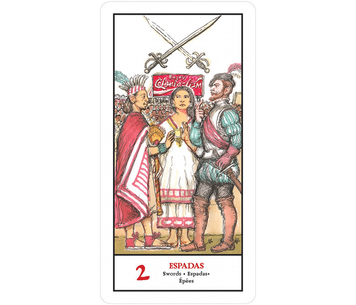 Неоколоніальне Таро Північної та Південної Америки - Tarot Neocolonial de las Americas Cards. U.S. Games Systems
