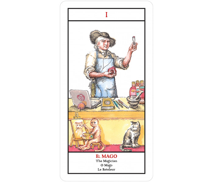 Неоколоніальне Таро Північної та Південної Америки - Tarot Neocolonial de las Americas Cards. U.S. Games Systems