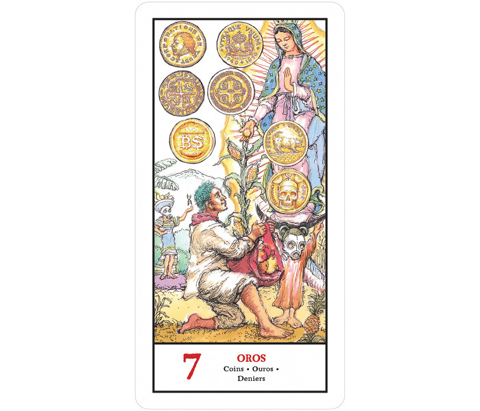 Неоколоніальне Таро Північної та Південної Америки - Tarot Neocolonial de las Americas Cards. U.S. Games Systems