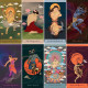 Карты Мудрость Из Эпосов Хинд  - Wisdom from the Epics of Hind Cards. U.S. Games Systems
