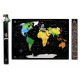 Скретч карта світу без росії та білорусі My Map Perfect world