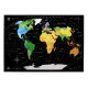 Скретч карта світу без росії та білорусі My Map Perfect world