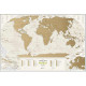 Детальна скретч карта світу Travel Map Geography World (ENG) 1DEA.ME (4820191130296)