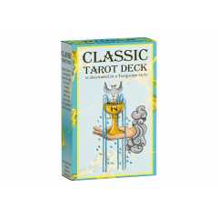 Таро Уэйта Бирюзовый Cтиль - Classic Waite Tarot Deck Turquoise Style. Sunstelo