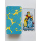 Класична колода Таро Уейта Бірюзовий Стиль - Classic Waite Tarot Deck Turquoise Style. Sunstelo