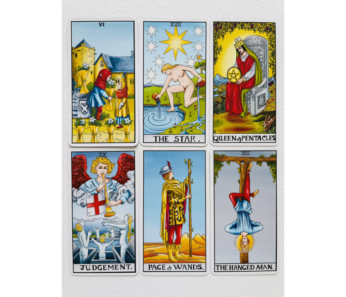 Класична колода Таро Уейта Бірюзовий Стиль - Classic Waite Tarot Deck Turquoise Style. Sunstelo