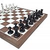 Фото 2 - Класичні шахи пластикові, 40x40 см, коричневі (пр-во Україна)