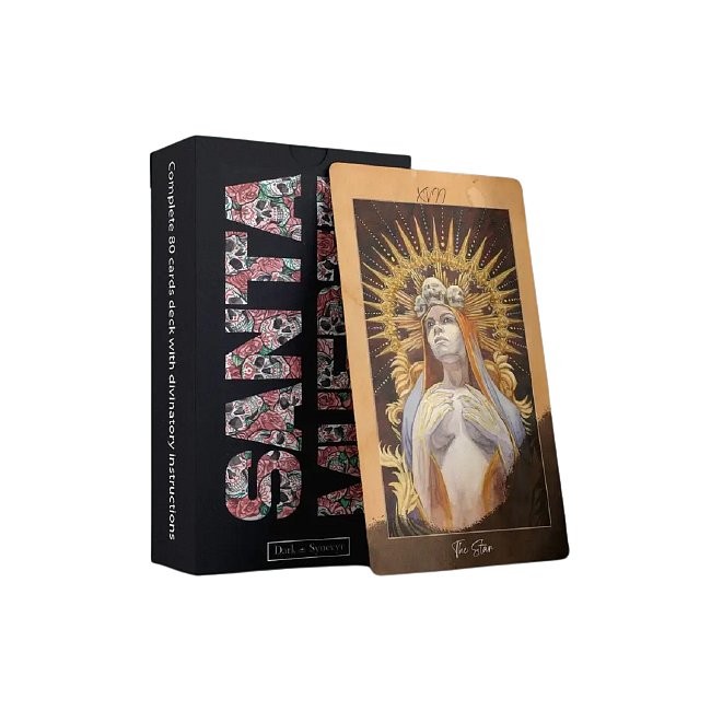 Фото Таро Санта Муэрте - Santa Muerte Tarot 78+2 Extra Cards Deck. Dark Synevyr