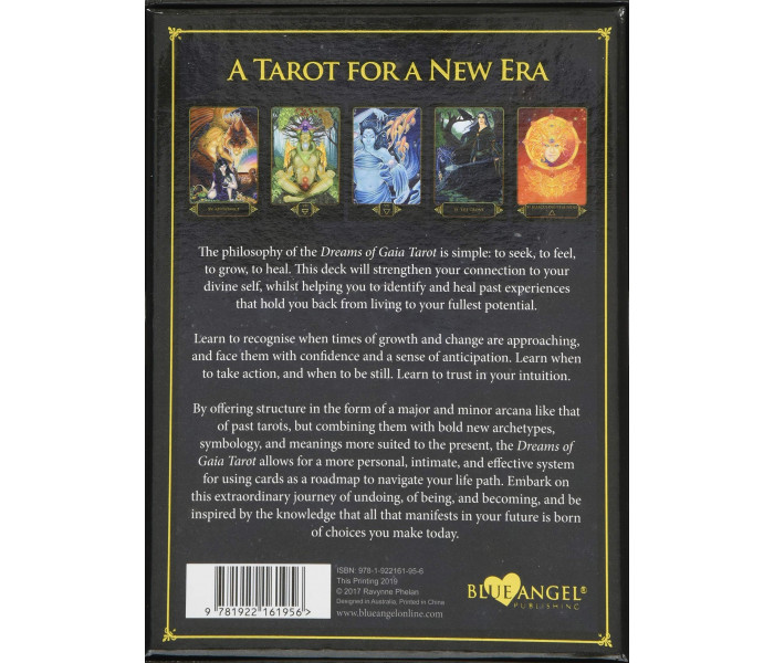 Набор Таро Мечты Гайи - Dreams of Gaia Tarot  . Blue Angel