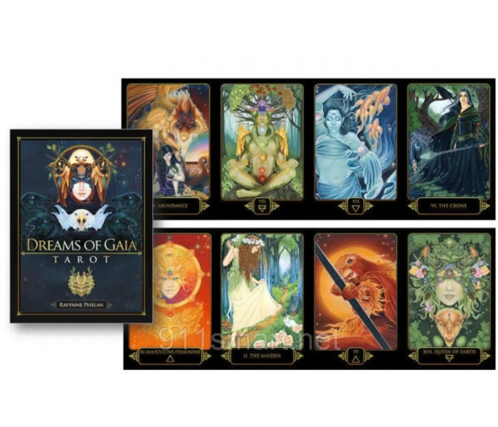 Набор Таро Мечты Гайи - Dreams of Gaia Tarot  . Blue Angel