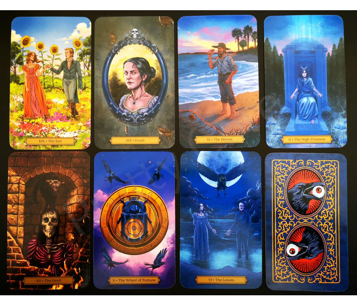 Эдгар Аллан По. Таро  -  Edgar Allan Poe Tarot. Llewellyn 