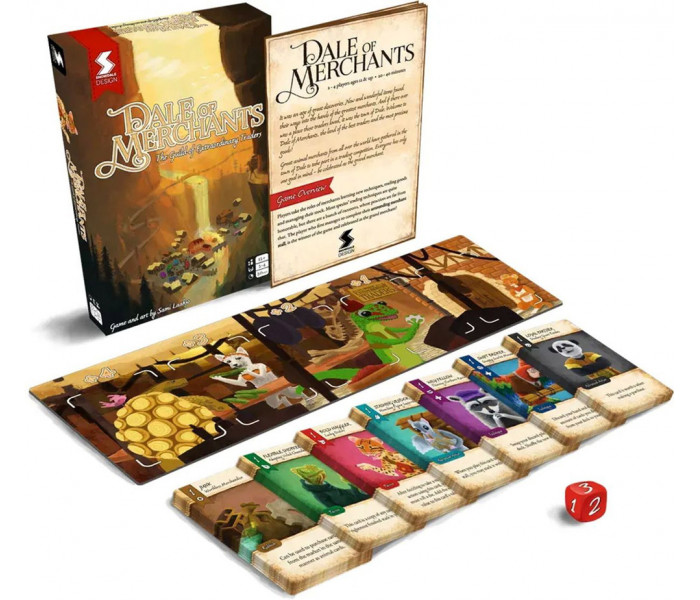 Настільна гра Долина крамарів (Dale of Merchants). Games7Days (DK001U)