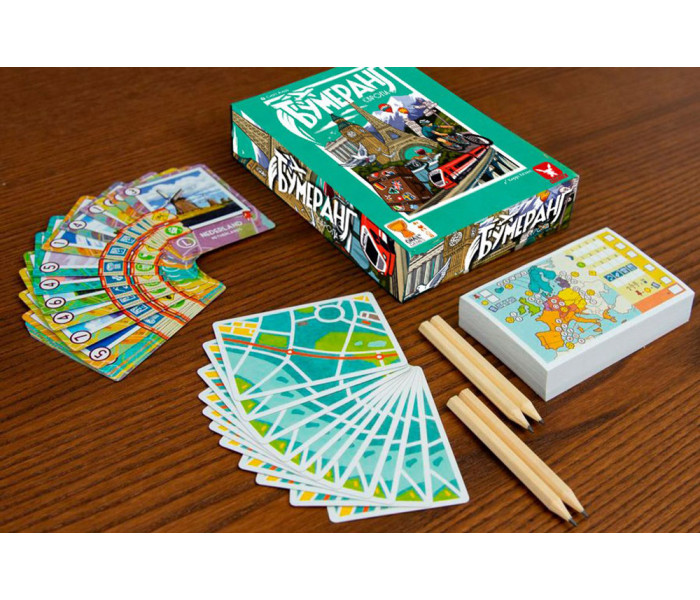 Настільна гра Бумеранг. Європа (Boomerang: Europe). Geekach Games (GKCH039BE)