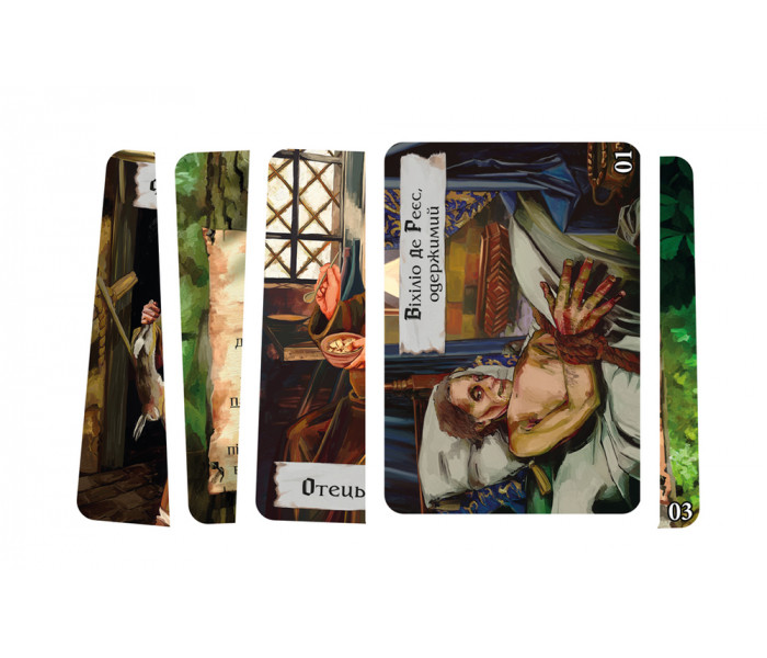 Настільна гра Шерлок. Середньовіччя. Одержимий. Geekach Games (GKCH082MA1)