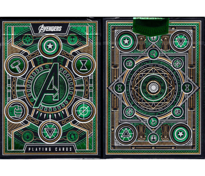 Карти Avengers Green від theory11