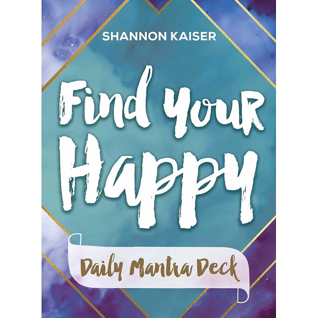 Фото Оракул Мантр Найди Свое Счастье - Find Your Happy Daily Mantra Deck. Beyond Words