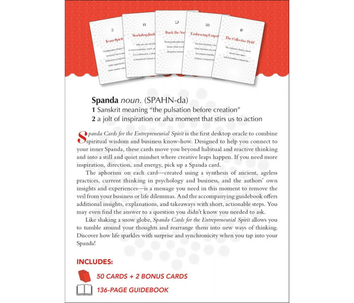 Карти Спанда Для Прояву Підприємницького Духу - Spanda Cards for the Entrepreneurial Spirit. Beyond Words