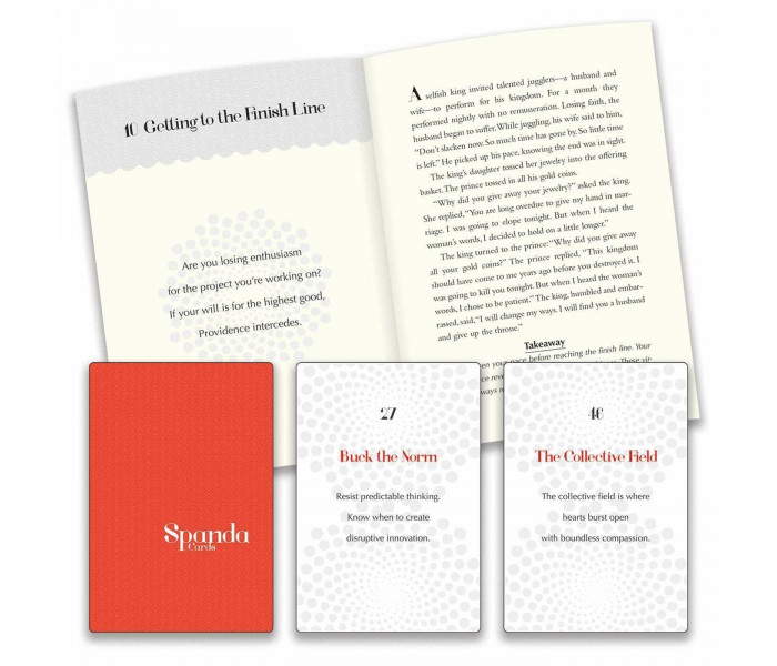 Карти Спанда Для Прояву Підприємницького Духу - Spanda Cards for the Entrepreneurial Spirit. Beyond Words