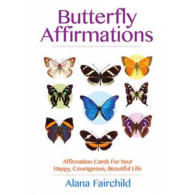 Фото Аффирмации бабочек - Butterfly Affirmations. Blue Angel