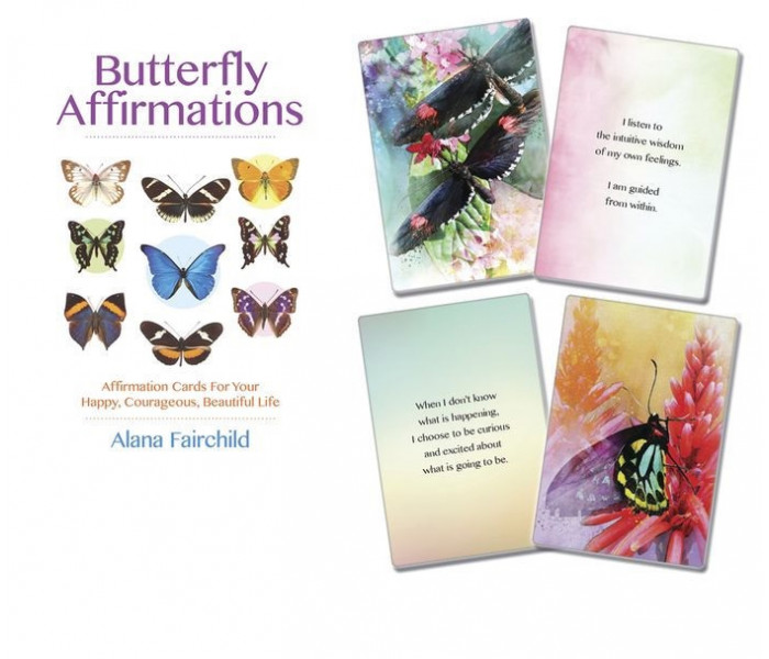 Афірмації метеликів - Butterfly Affirmations. Blue Angel