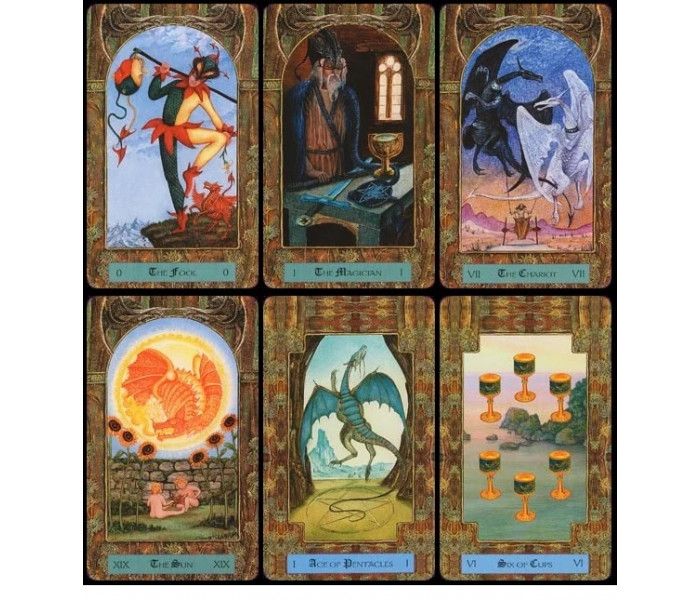 Таро Дракона - The Dragon Tarot. CICO Books