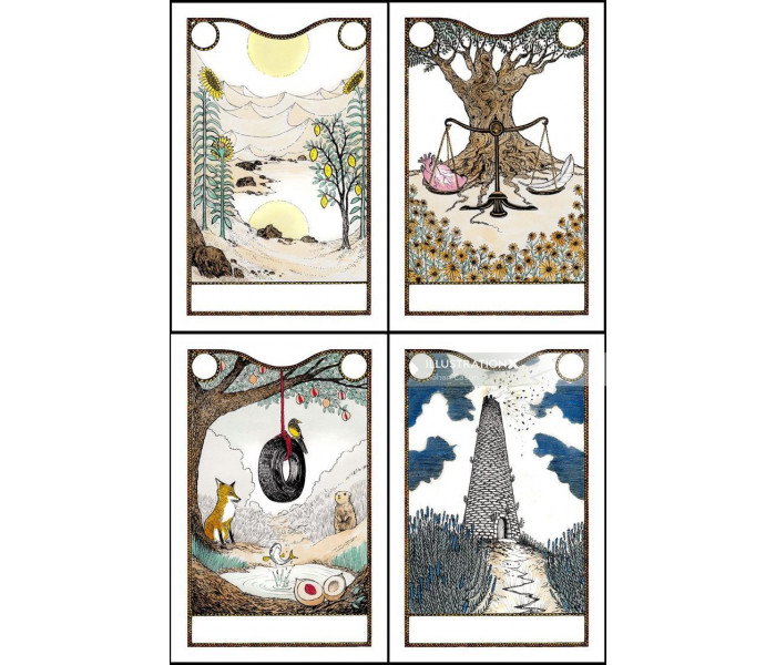 Таро Силы Стихий - Elemental Power Tarot. CICO Books