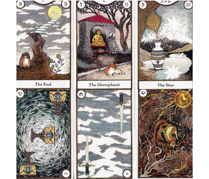 Таро Силы Стихий - Elemental Power Tarot. CICO Books