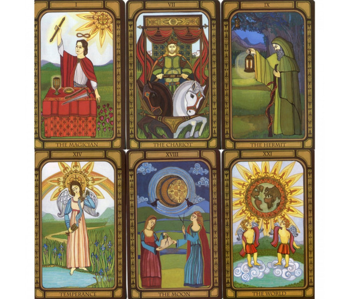 Золоте Таро - The Golden Tarot. CICO Books