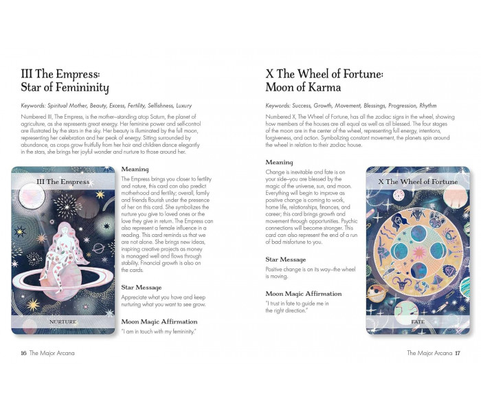Таро Місяця та Зірок - The Moon & Stars Tarot. CICO Books