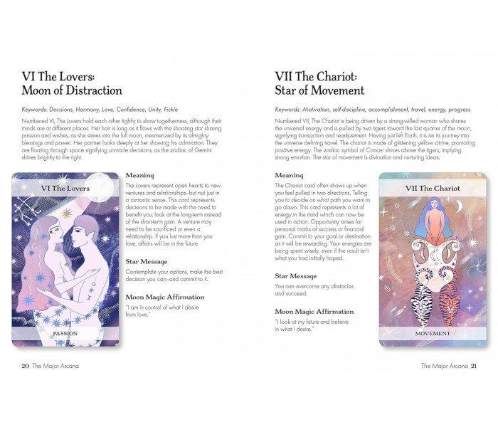 Таро Місяця та Зірок - The Moon & Stars Tarot. CICO Books