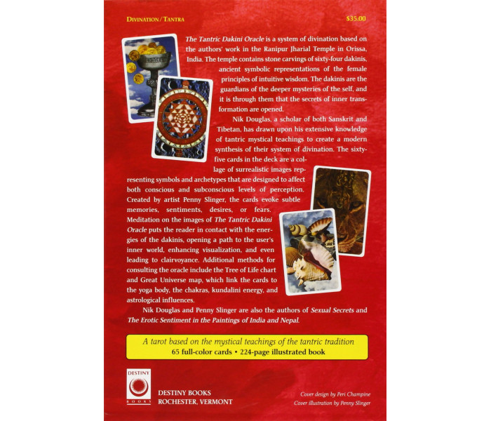 Тантричний Оракул Дакіні - The Tantric Dakini Oracle. Destiny Books