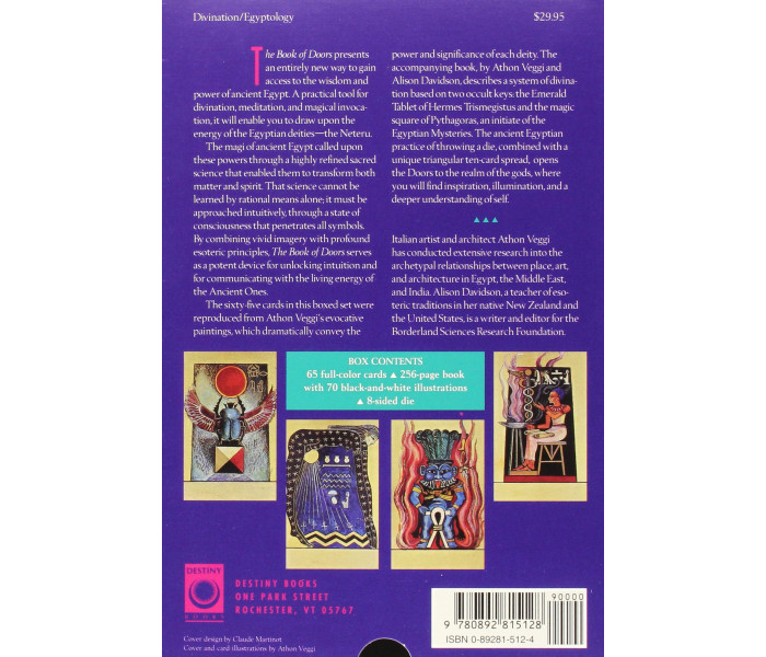 Оракул Книга Дверей - The Book of Doors Divination Deck. Destiny Books