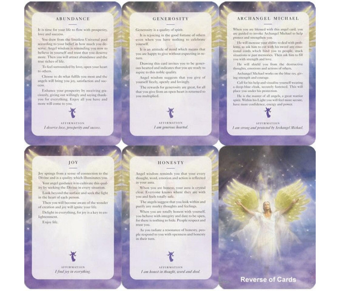 Карти Ангели Світла - Angels of Light Cards. Findhorn Press