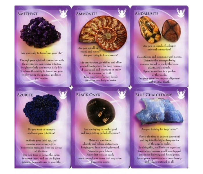Карти Архангелів І Хранителів Дорогоцінного Каміння - The Archangels and Gemstone Guardians Cards. Findhorn Press