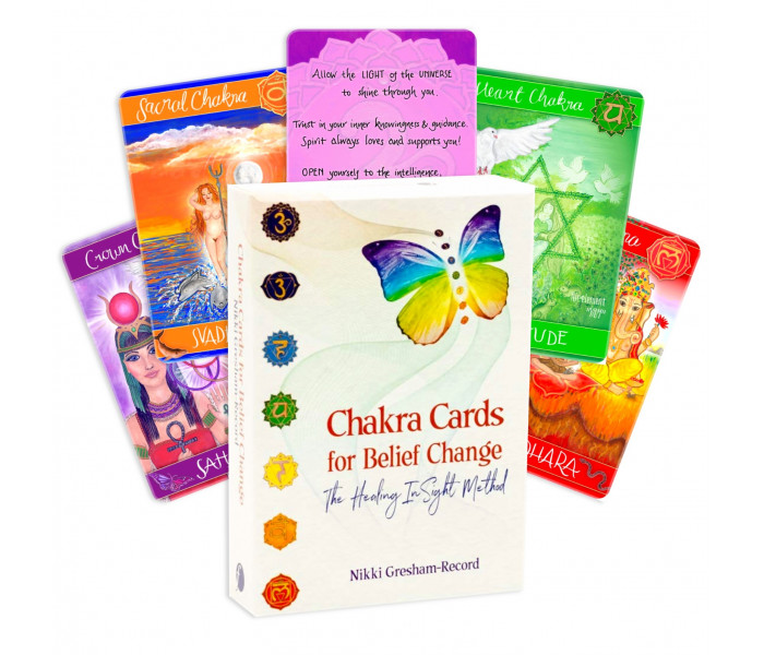 Чакральні Карти Для Зміни Переконань - Chakra Cards for Belief Change. Findhorn Press
