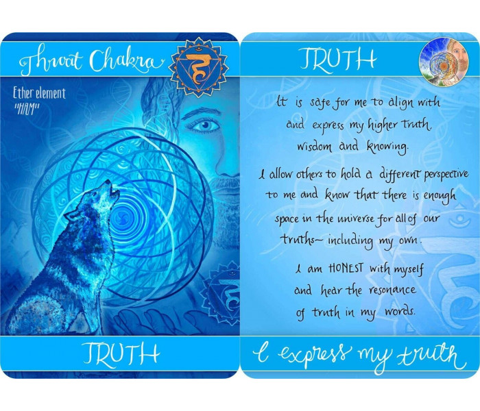 Чакральні Карти Для Зміни Переконань - Chakra Cards for Belief Change. Findhorn Press