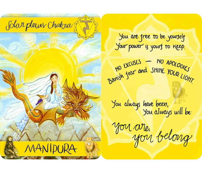 Чакральні Карти Для Зміни Переконань - Chakra Cards for Belief Change. Findhorn Press